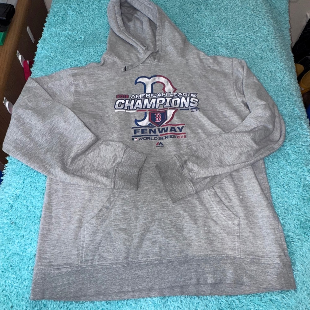 Boston Red Sox Majestic 2018 World Series American League Champions Hoodie